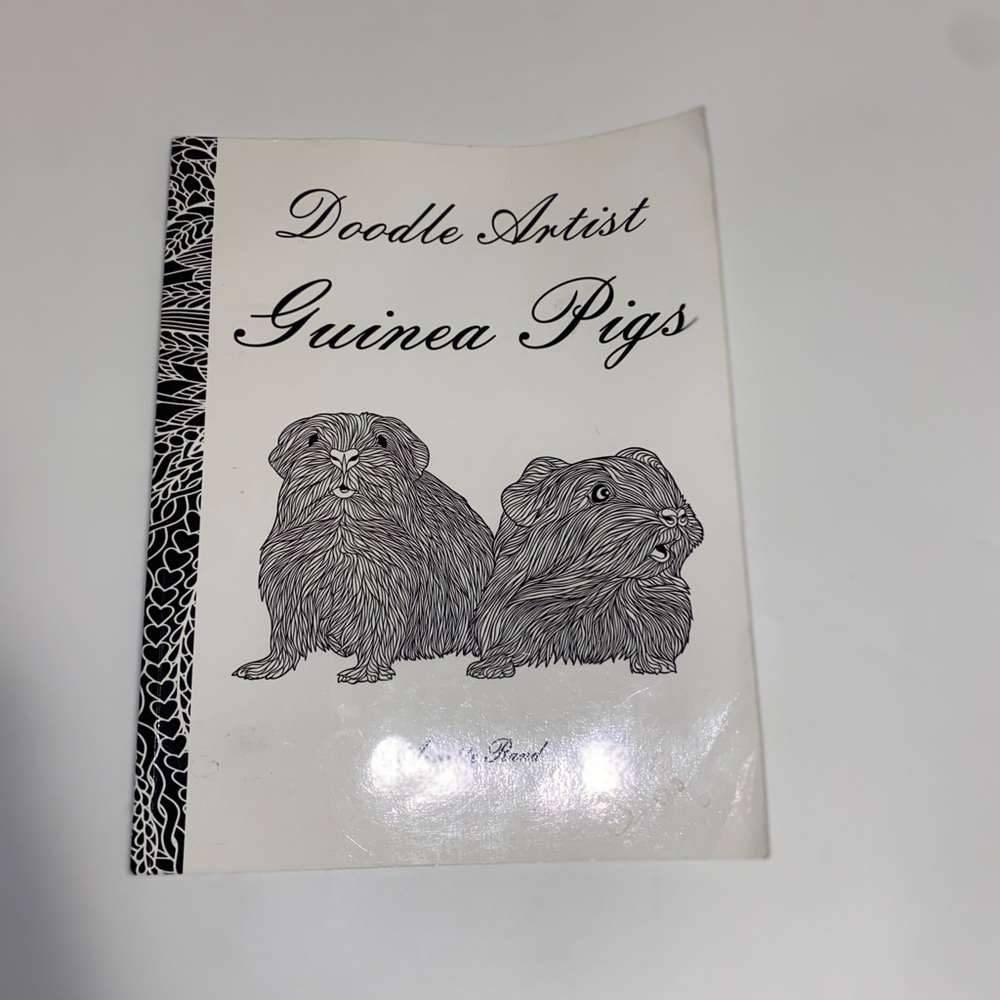 Doodle Artist Guinea Pigs Coloring Book